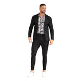 Conjunto Blazer E Calça Masculino Bengaline