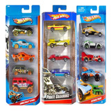 Conjunto Blister 5 Carros Hot Wheels Sortidos Mattel 1806