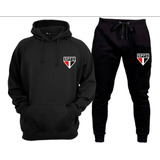 Conjunto Blusa+ Calça Moletom São Paulo Time Alta Qualidade
