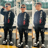 Conjunto Blusa Moletom Casaco Infantil Masculino Inverno Top