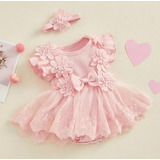 Conjunto Body Bebe Menina Macacão Infantil Verão 