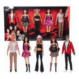 Conjunto Boneca Barbie Linha Rebelde Banda Rbd Collector
