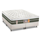 Conjunto Box-colchão Castor Bonnel Silver Star Air+cama Universal Branco Queen 158