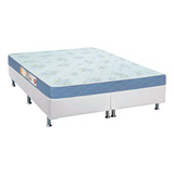 Conjunto Box-colchãocastor D45 Sleep+cama Queen 158