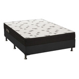 Conjunto Box-colchãoortobom D45 Light+cama Casal 138