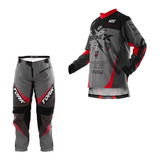 Conjunto Calça + Camisa Moto Cross Trilha Off Road Insane X