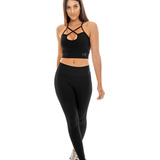 Conjunto Calça E Top Byg Ring Cós Alto