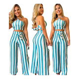 Conjunto Calça Feminina Social Cropped Feminino Festa