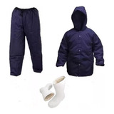 Conjunto Câmara Fria (calça+japona+bota)