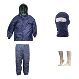 Conjunto Câmara Fria Japona + Calça + Balaclava + Meião Term