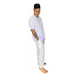 Conjunto Camiseta + Calça Branca Umbanda Unissex