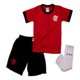 Conjunto Camiseta Short  Infantil Flamengo