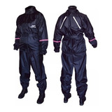 Conjunto Capa Chuva Feminina Moto Motoqueiro Nylon G G