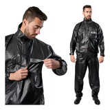 Conjunto Capa Gola Alta Chuva Moto