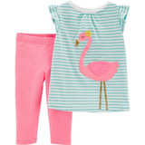 Conjunto Carters - 2 Peças - Menina - Pronta Entrega