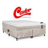 Conjunto Castor Premium King Size 193x203