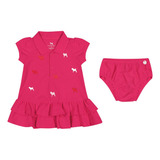 Conjunto Charpey Vestido Gola Polo +calcinha