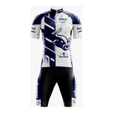 Conjunto Ciclismo Bermuda E Camisa Pro