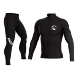 Conjunto Ciclismo Bike Oggi Skin Advanced Manga Longa Calça