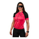 Conjunto Ciclismo Feminino Camisa E Bermuda Espuma Way Fresh