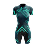 Conjunto Ciclismo Feminino Roupa Ciclista Bermuda