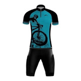 Conjunto Ciclismo Masculino Bermuda Camisa Ciclista
