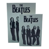Conjunto Com 2 Caixas Livro Decorativo - The Beatles