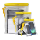 Conjunto Com 3 Bolsas Impermeáveis Kit Ntk Celular Documento