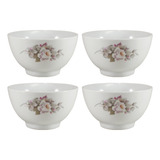 Conjunto Com 4 Bowl Eterna Porcelana Schmidt 500ml