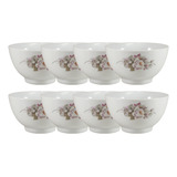 Conjunto Com 8 Bowl Eterna Porcelana