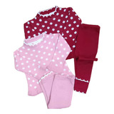 Conjunto Coração Blusa Casaco Calça Tricô Menina Bebê 