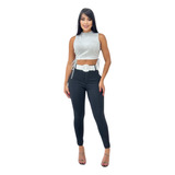 Conjunto Cropped C/ Bojo E Calça Montaria C/ Cinto Forrado