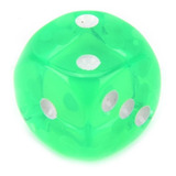 Conjunto Dados D6 Rpg Translúcidos C/10 (grátis Bolsinha)