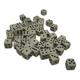 Conjunto Dados Rpg 20mm 50 Unidades