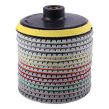 Conjunto De 16 Almofadas De Polimento De Diamante De 4 Poleg