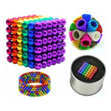 Conjunto De 216 Ímãs Multicolor Cube