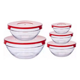 Conjunto De 4 Potes Porta Com Tampa Alimentos De Vidro