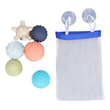 Conjunto De 6 Peças Texturizadas Baby Squeeze Sensory Ball P