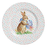 Conjunto De 6 Pratos Rasos Alleanza - Color Rabbits