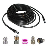 Conjunto De Adaptadores Nasais Para Limpeza De Esgoto