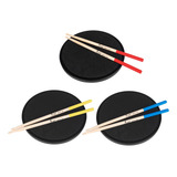 Conjunto De Alças De Borracha Drum Stick Pairs Instrument Sl
