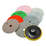 Conjunto De Almofadas De Polimento De Diamante, Granito,
