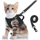 Conjunto De Arnês E Coleira Para Gatos Para Treinamento De V