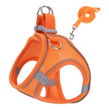 Conjunto De Arnês E Trela Para Gatos De Estimação Arnês