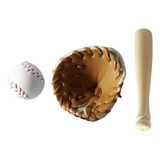 Conjunto De Beisebol Em Miniatura Conjunto De Luvas E Bolas