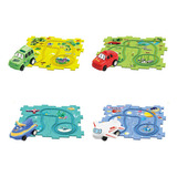 Conjunto De Brinquedos Diy Puzzle Track Car 25 Unidades