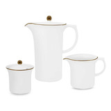 Conjunto De Café 3 Peças Oxford