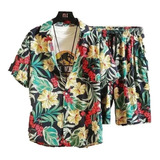 Conjunto De Camisa De Praia Havaiana