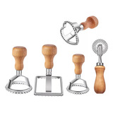 Conjunto De Carimbos Para Ravioli,utensilios De 5 Peças