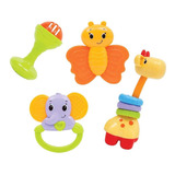 Conjunto De Chocalhos Baby Fun 10650 - Buba